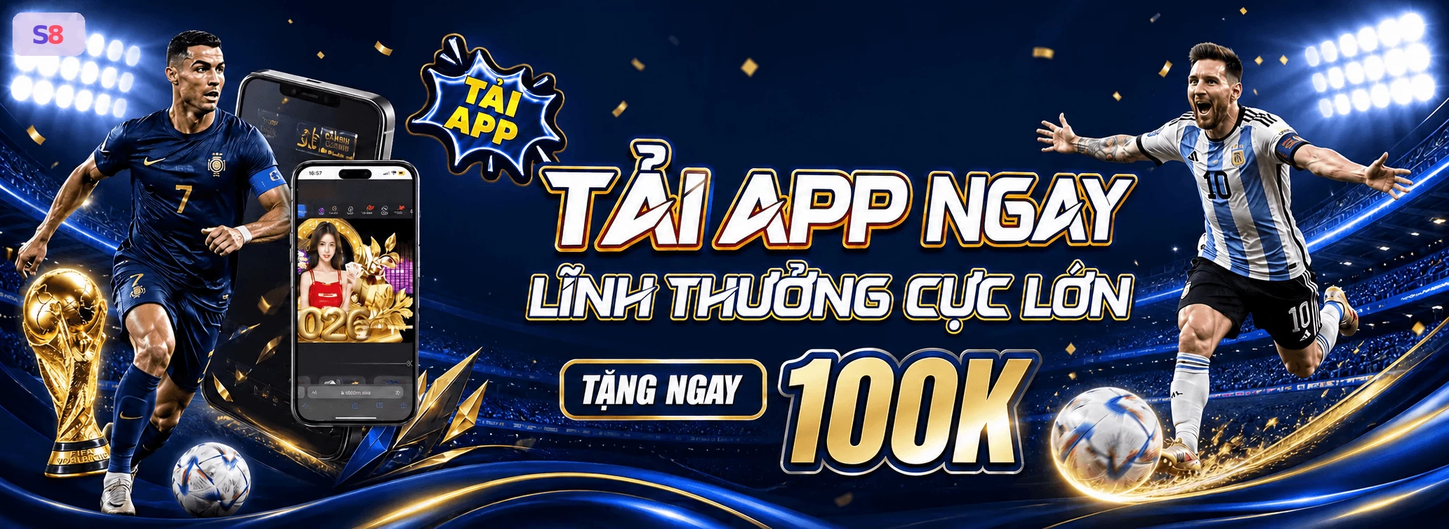 S8 - Link Trang Chủ Chính Thức 2026 | Tải App Nhận Thưởng +199K